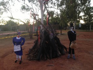 King Ash Bay Fishing Club puts on an official fireworks display and bonfire each year.